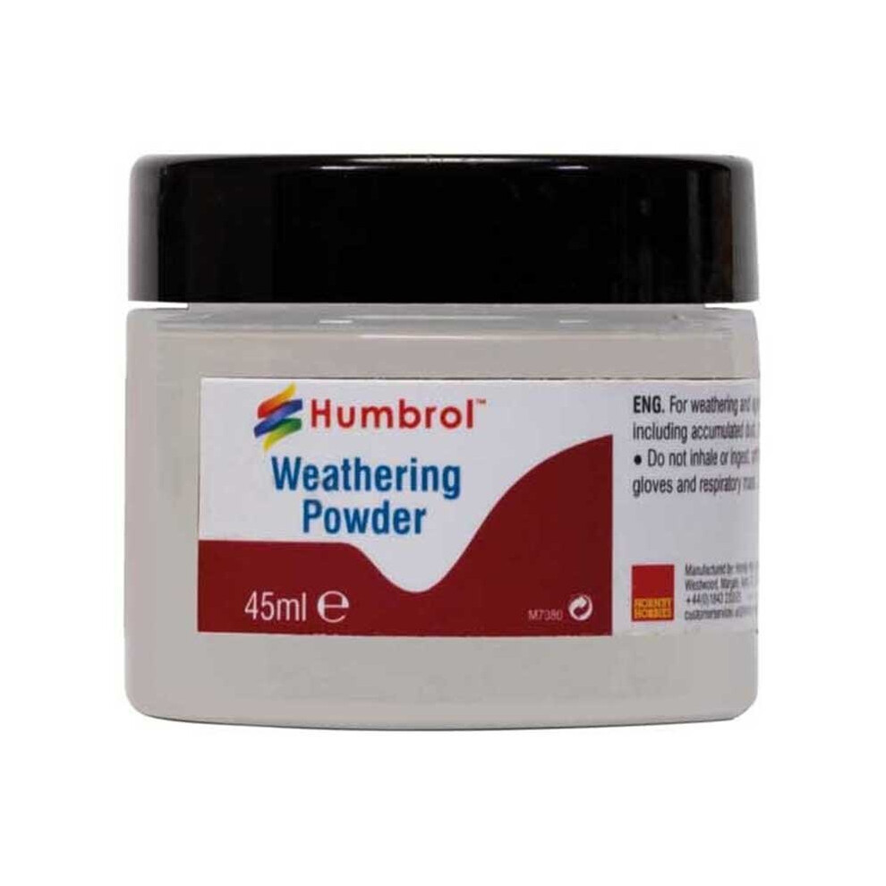 45ml Weathering Powder White Humbrol AV0012