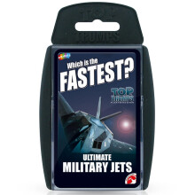 Winning Moves Top Trumps Classics: Ultimate Military Jets - Collectible Card Game 105372