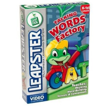 LeapFrog Leapster Interactive Educational Video Game - Talking Words Factory