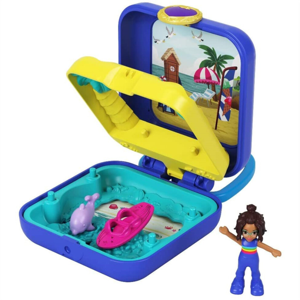 Polly Pocket Shani Tropical Beach Compact  [GKJ44]