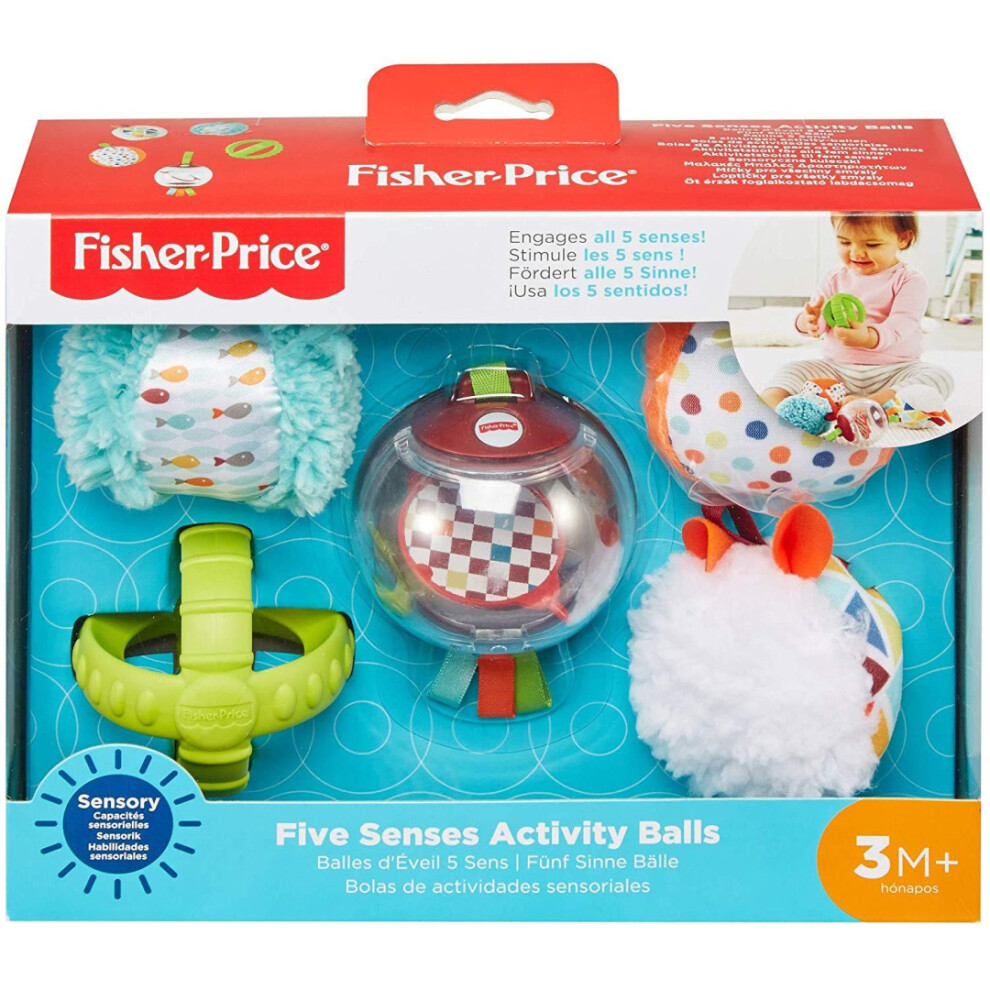 Fisher-Price Five Senses Activity Balls Fxc32 Fisher Price Preschool
