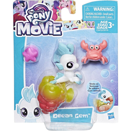My Little Pony C3473 MLP Movie - White Seapony Ocean Gem (C0719)