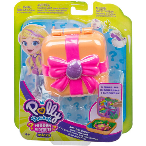 Polly Pocket Polly Pocket GKV10 Hidden Hideouts Dino Discovery