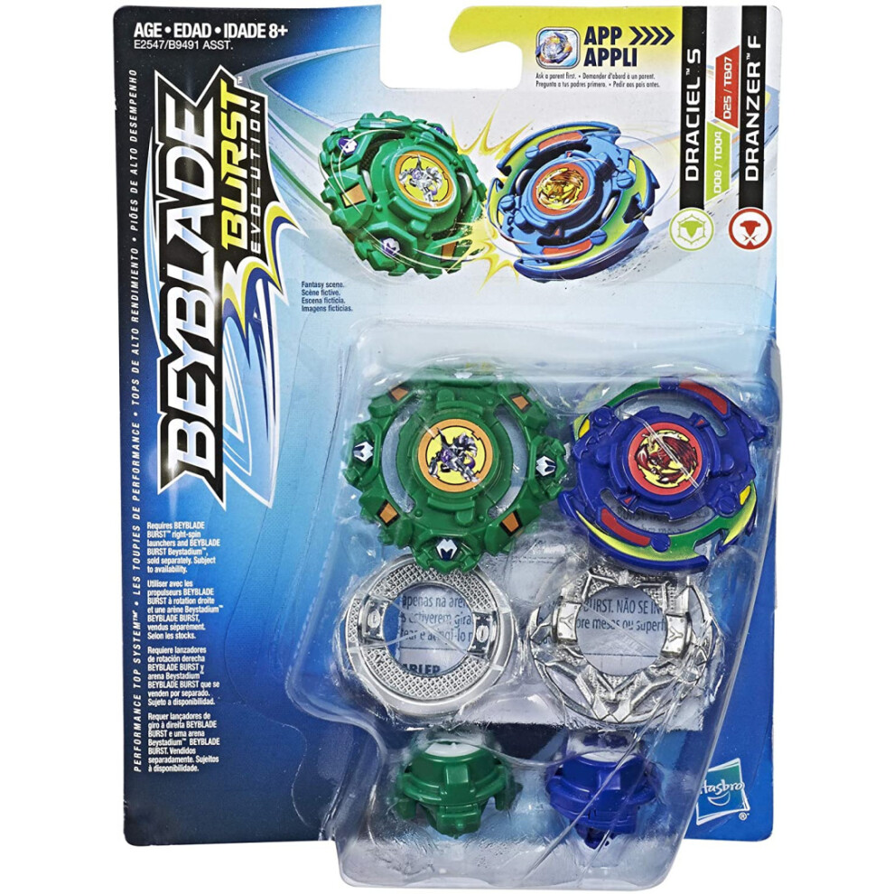 Beyblade E2547 Draciel S And Dranzer F (B9491EU63)