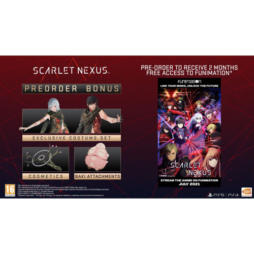 Bandai Scarlet Nexus (PS4) 1