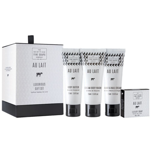 Scottish Fine Soaps Scottish Fine Soaps Au Lait Luxurious Gift Set