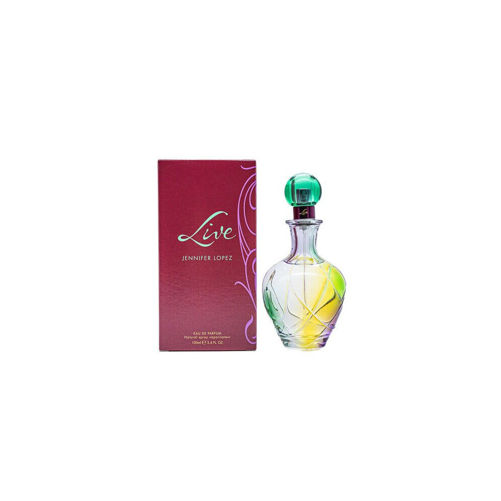 Live by J.Lo Jennifer Lopez EDP Perfume for Women 3.4 oz New In Box