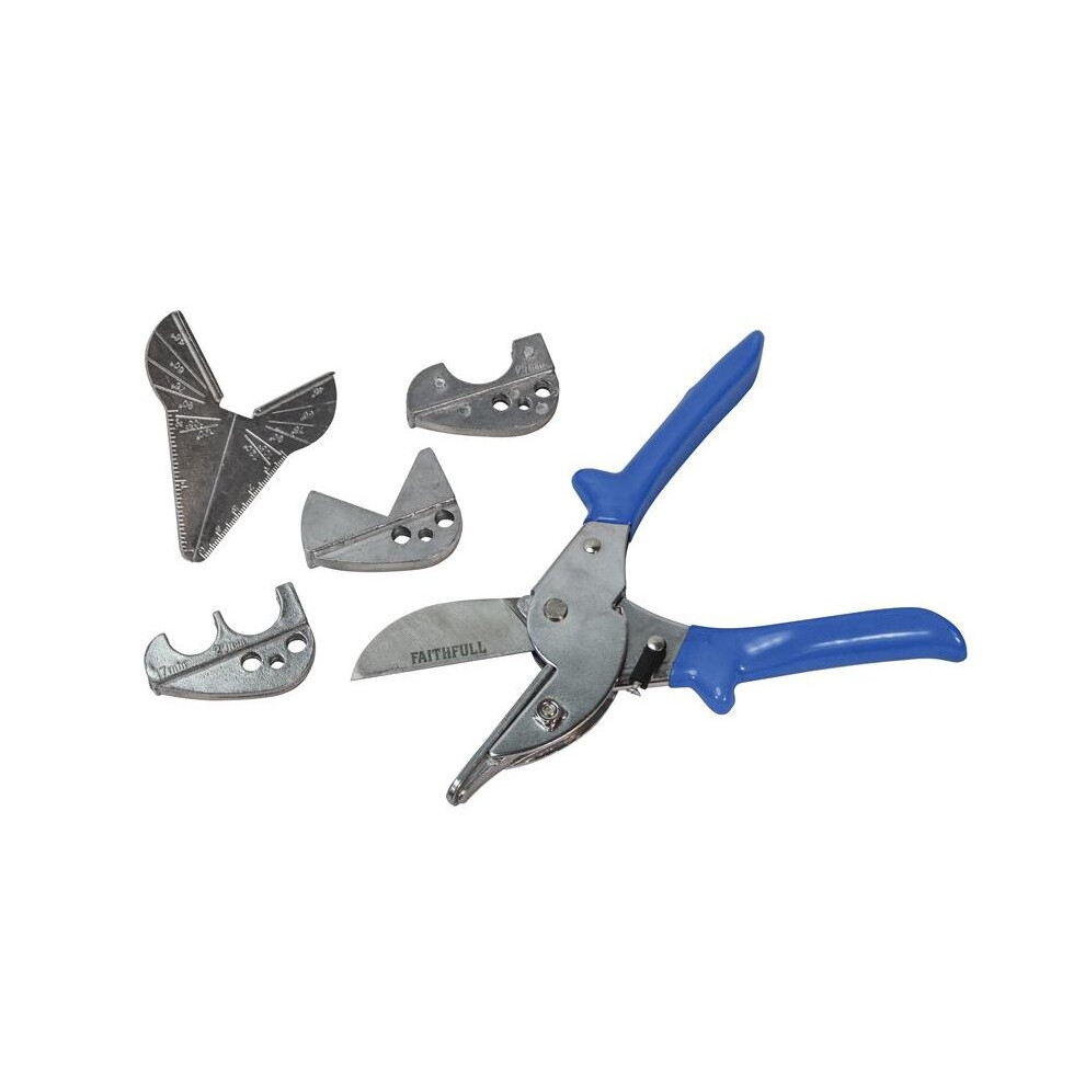Faithfull Multi-Function Gasket & Pipe Mitre Shears Kit ANT-HT-314