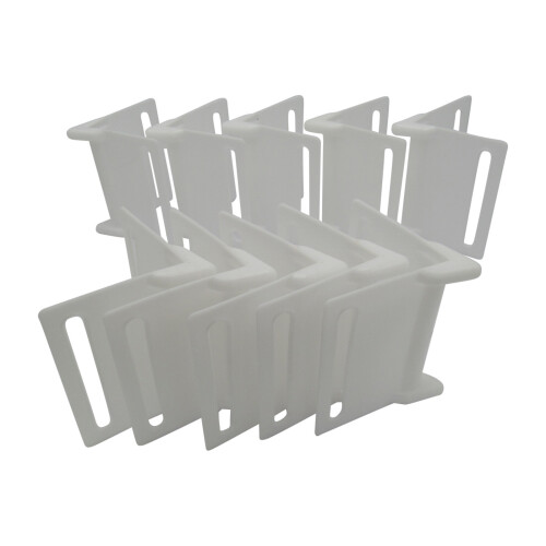Plastic Corner Protectors Heavy Duty 100MM x10 (Ratchet Strap Webbing)