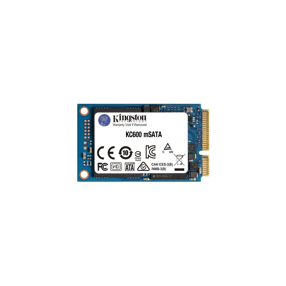 New Kingston Technology Kc600 Msata 1024 Gb Serial Ata Iii 3D Tlc Skc600ms/1024G