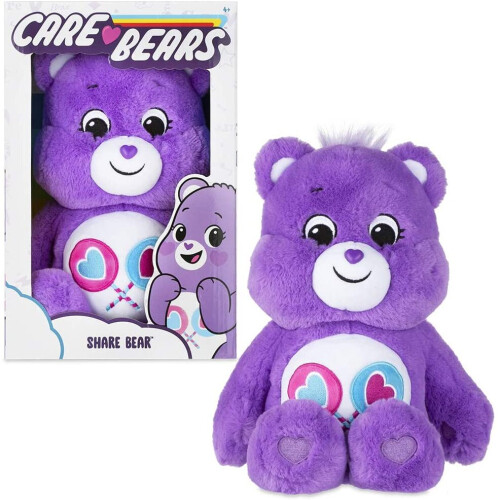 Care Bears Care Bears 14 Inch Medium Plush - Share Bear - Plush Soft Toy
