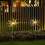 Led Solar Powered Firework Starburst Fairy Garden Light Warm White 5