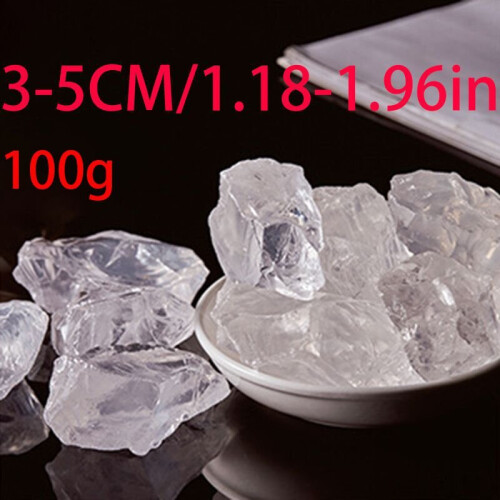 (100g(3-5cm)) Natural Rough Clear Quartz Healing Crystal White
