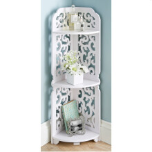 Camille 3 Tier Shelving Corner Shelves Living Room Bedroom Deco G-0243