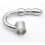 Cock and Ball Ring with Anal Beads, Solid Steel 3