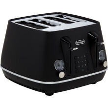 De'Longhi Distinta X CTIN4003.BK 4 Slice Toaster - Black