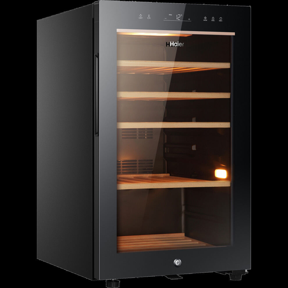 Haier HWS49GA Wine Cooler - Black