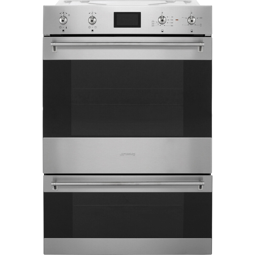 Smeg Classic DOSP6390X Built In Electric Double Oven - Stainless Steel