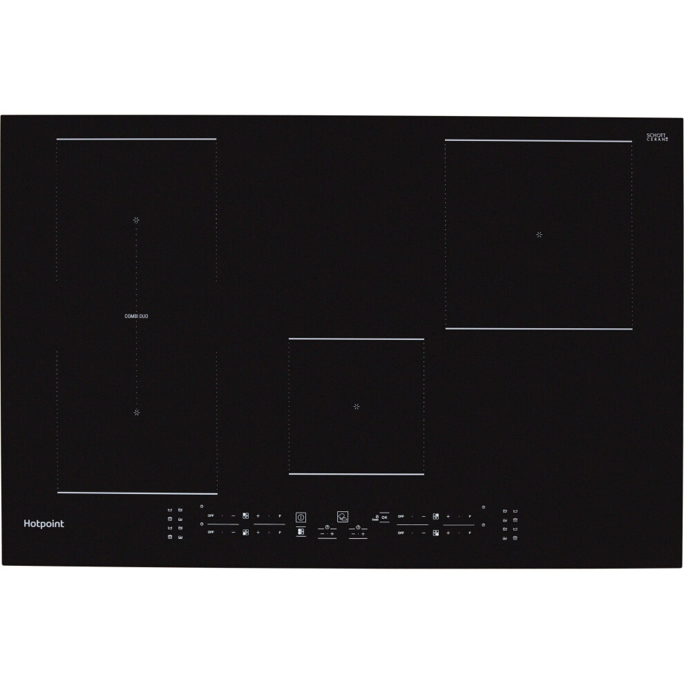 Hotpoint TB3977BBF 77cm Induction Hob - Black