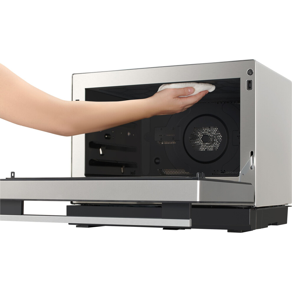 Panasonic NN-CF87LBBPQ 31 Litre Combination Microwave Oven - Metallic Silver