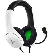 PDP LVL40 Xbox One Witte Headset-Microfoon - Lichtgewicht ontwerp en comfortabele hoofdband
