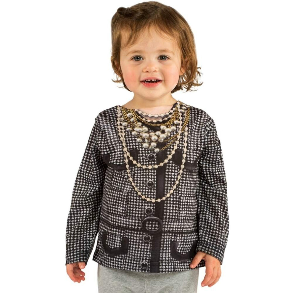 Rubie's Costume Co Little Tees Faux Real Toddlers Houndstooth Jacket