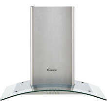 Candy CGM64/1X 60 cm Chimney Cooker Hood - Stainless Steel / Glass