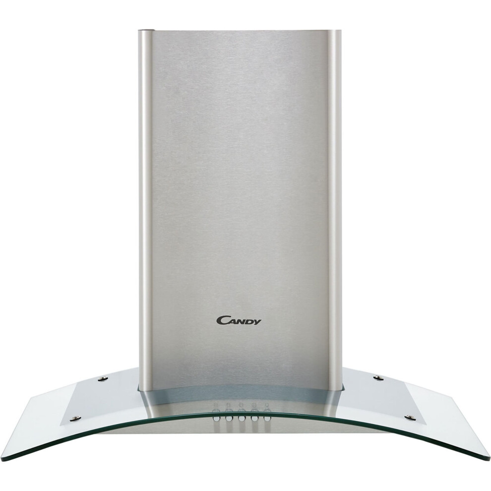 Candy CGM64/1X 60 cm Chimney Cooker Hood - Stainless Steel / Glass