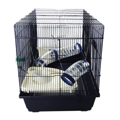 Little-Friends Rat Syrian Hamster Cage 100cm With Accessories Tubes - Mamble 1
