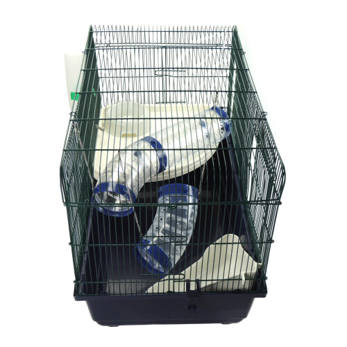 Little-Friends Rat Syrian Hamster Cage 80cm With Accessories Tubes - Mamble 1