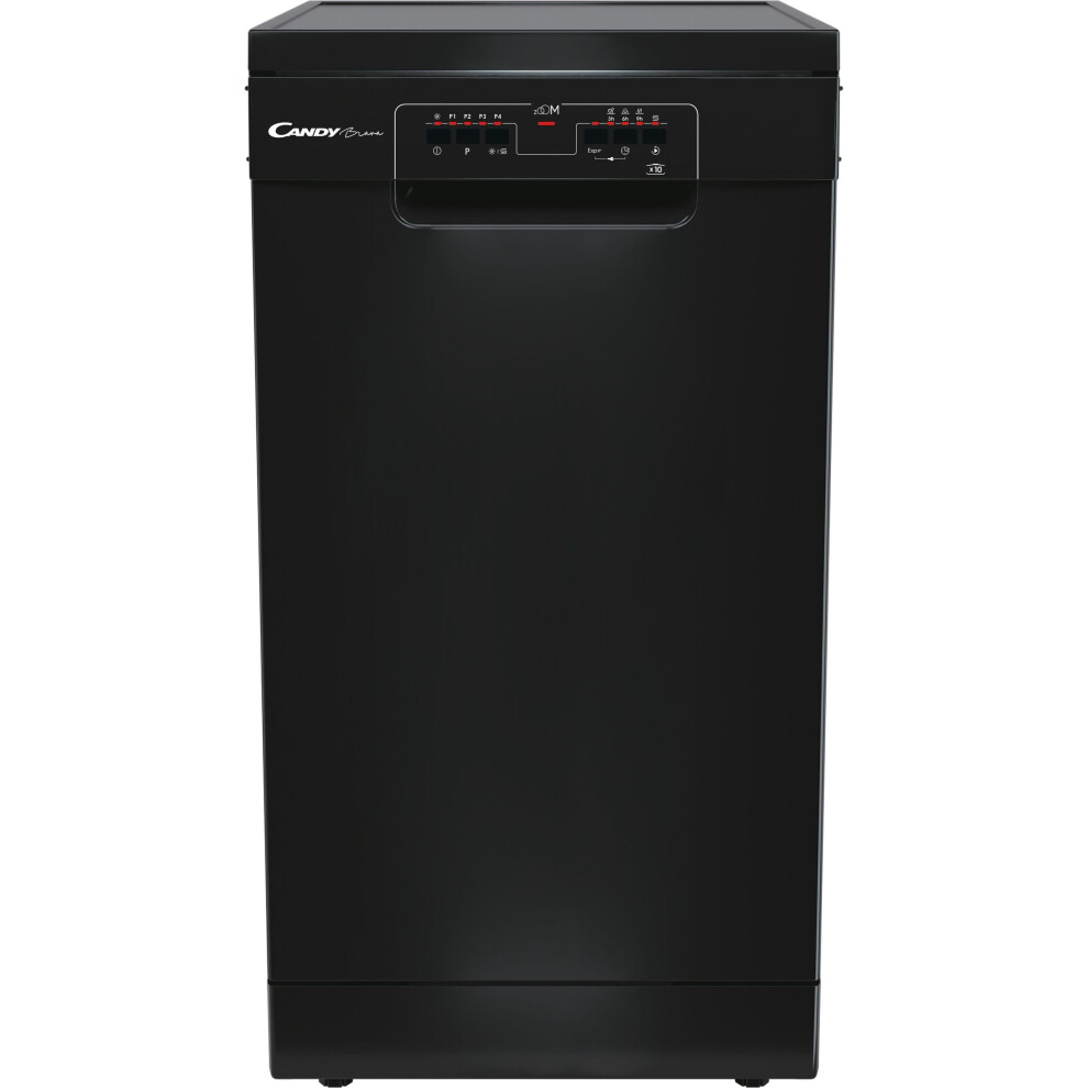 Candy CDPH2L1049B Slimline Dishwasher - Black