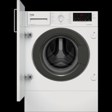 Beko WTIK86151F Integrated 8Kg Washing Machine with 1600 rpm - White