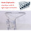 ("I" Shaped Stand Off) Multi-Purpose Aluminium Portable Telescopic Ladder 4
