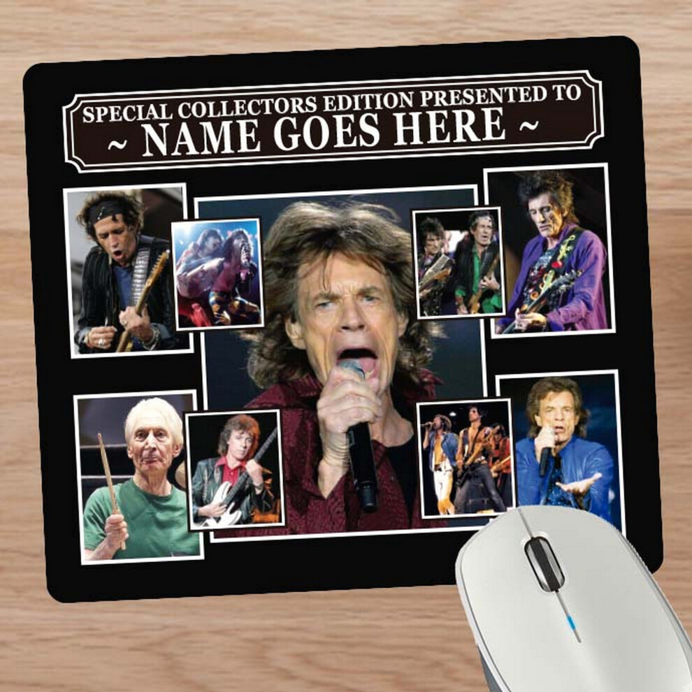 Personalised Icon Legends The Rolling Stones Mouse Mat Gift 655498379475