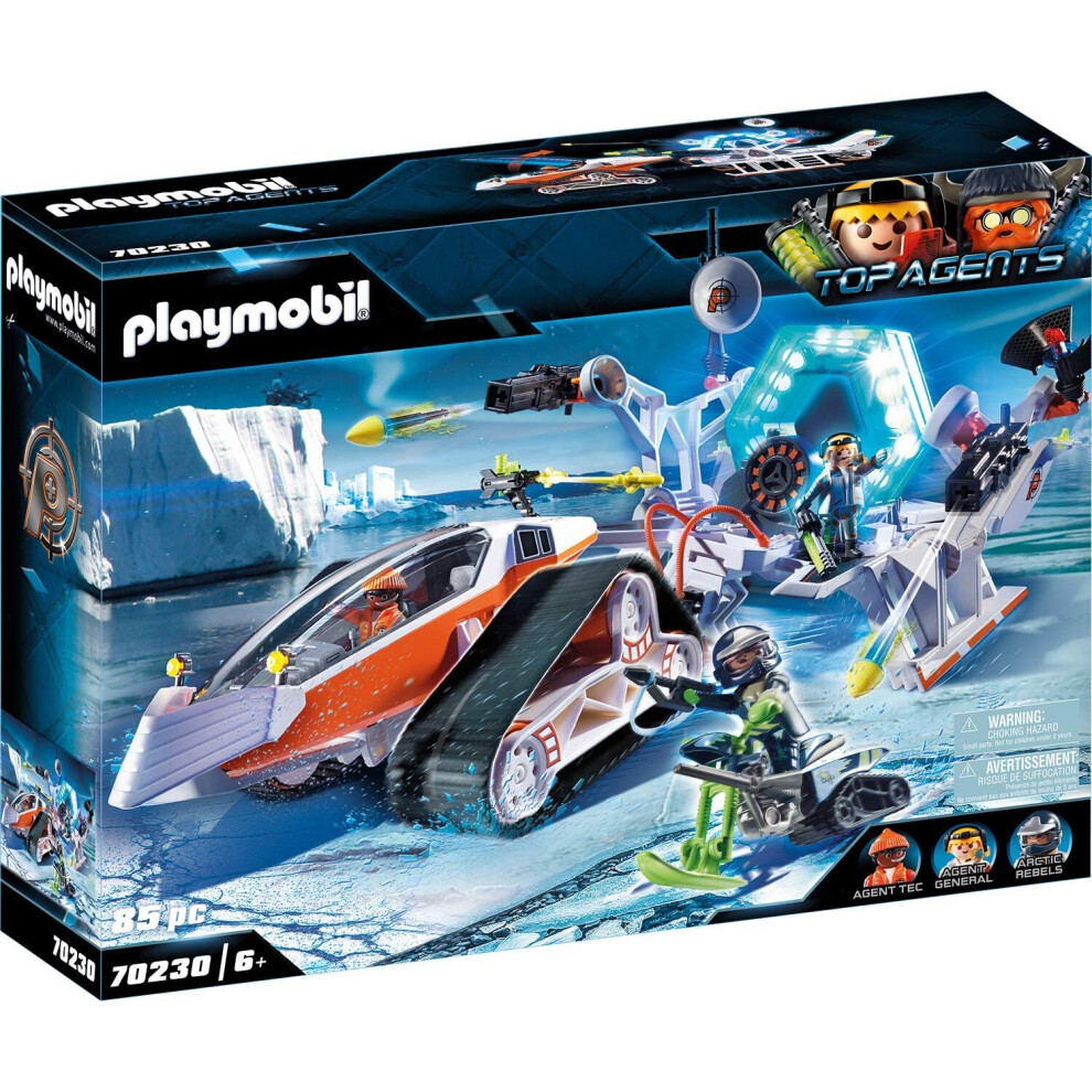 Playmobil Top Agents V Spy Team Command Sled