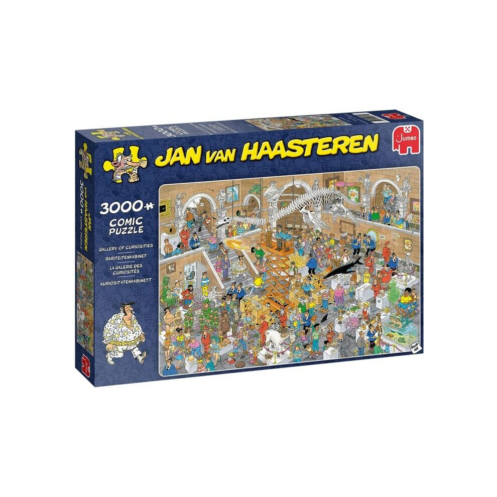 Jumbo Jan van Haasteren - Gallery of Curiosities 3000 Piece Jigsaw Puzzle