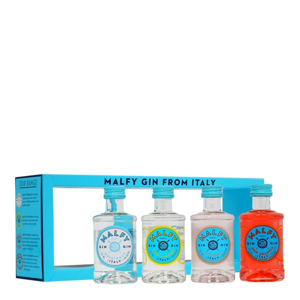 Malfy Gin - 4x5cl Miniature Gift Set