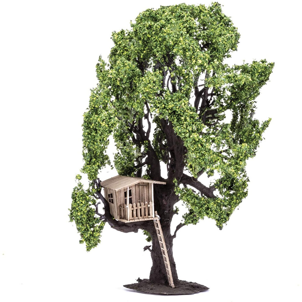 Tree With Tree House Hornby Model Accessory