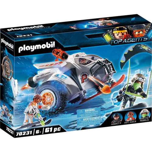 PLAYMOBIL Playmobil Top Agents V Spy Team Snow