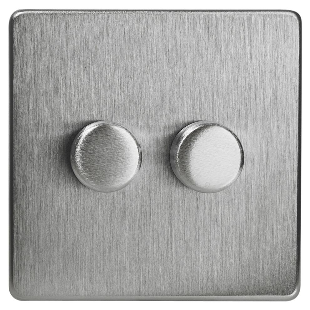 Volex Light (Angled) Volex/Crabtree Gang Dimmer Angled/Flush Toggles Size 2