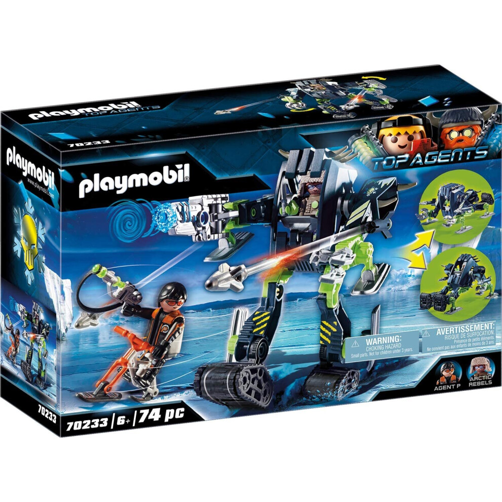 Playmobil Top Agents V Arctic Rebels Ice Robot