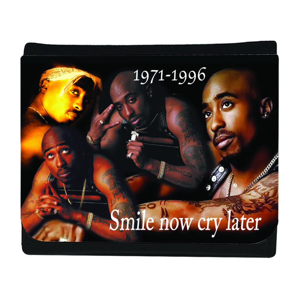 Icon Legend Tupac Leather Effect Wallet