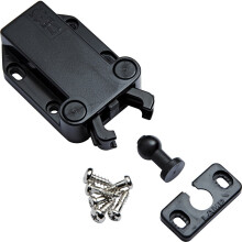 (Black) Sugatsune Touch Catch Strike Push To Open Door Latch MC - 37 Non Magnetic Safe