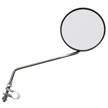 Moped/Cycle Mirror 105 X 300 Mm Black/Silver 1 Piece