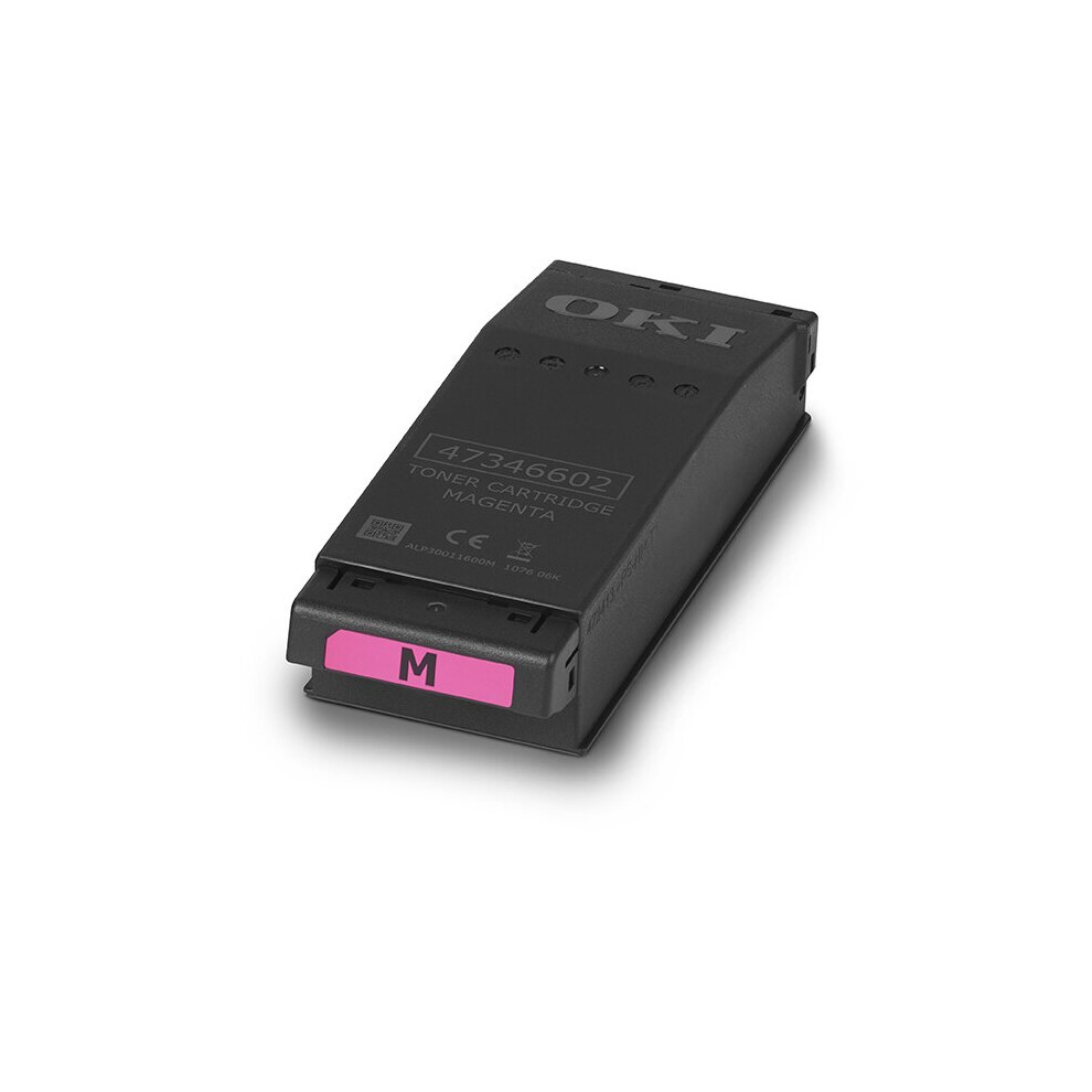 Oki 09006128 Toner Magenta, 6K Pages Pink 5031713072508