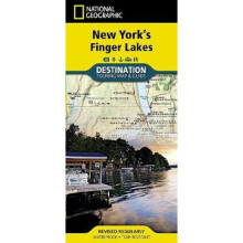 Finger Lakes Destination Map National Geographic Destination Map