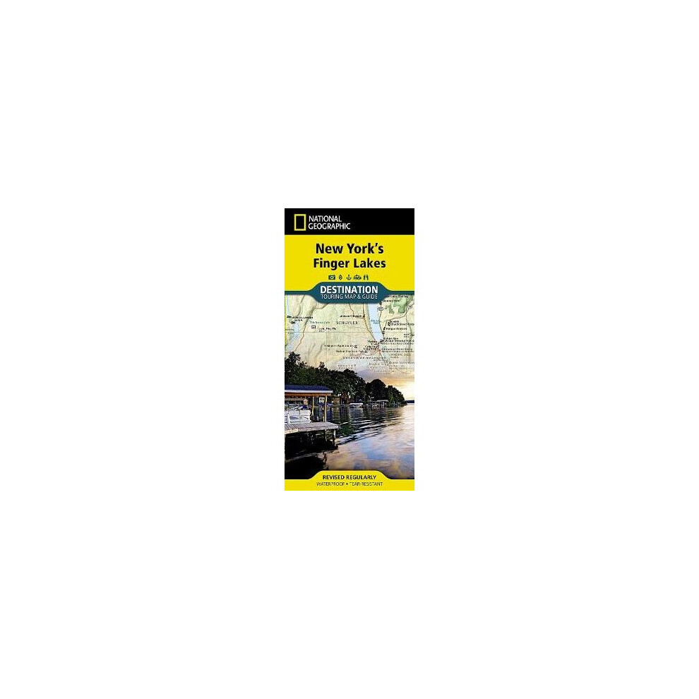 Finger Lakes Destination Map National Geographic Destination Map