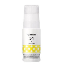 Canon 4548C001 GI-51 Yellow Ink Cartridge, 70ml, 7.7K pages - Compatible with Pixma G2520/G1560/G3560/G2560/G1520/G3520