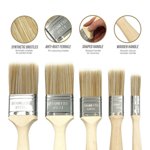 TClass Paint Brushes High Quality Brush Set Professional DIY 2