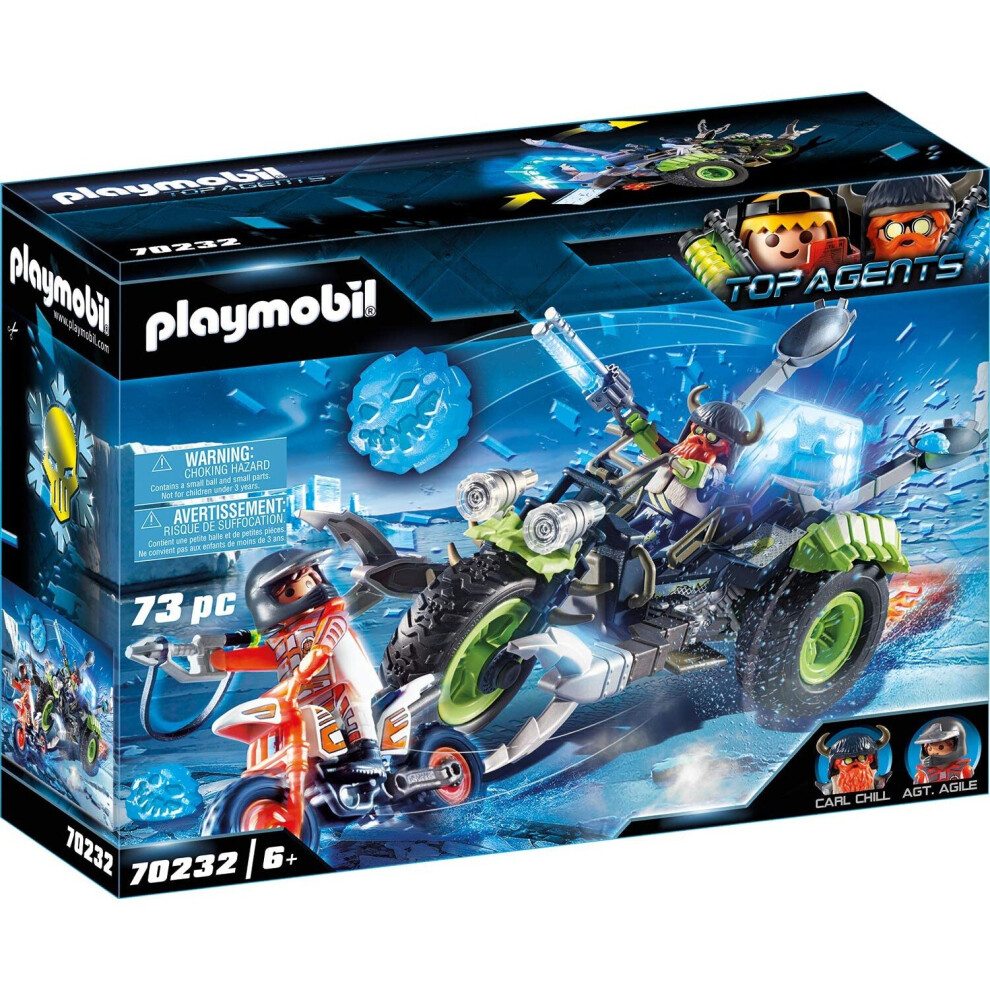 Playmobil Top Agents V Arctic Rebels Ice Trike 70232